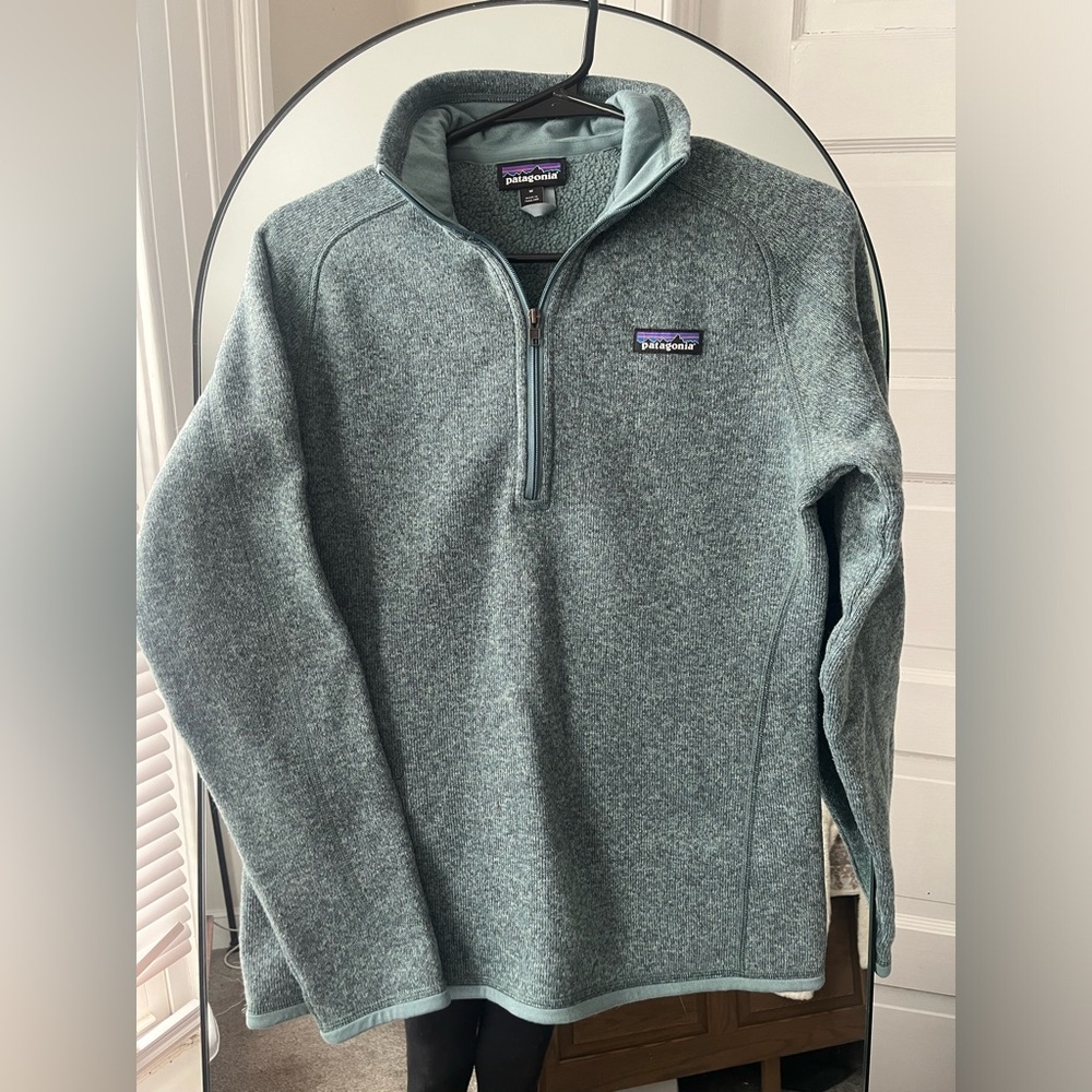 Patagonia Blue-Green 1/4 Zip